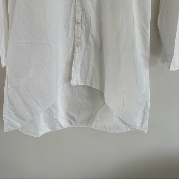 Cp Shades Shirt Dress Small White - Picture 6 of 10